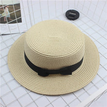 Load image into Gallery viewer, Straw Summer Cap