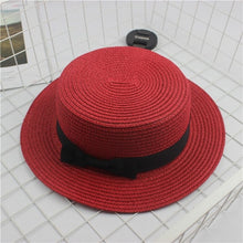 Load image into Gallery viewer, Straw Summer Cap